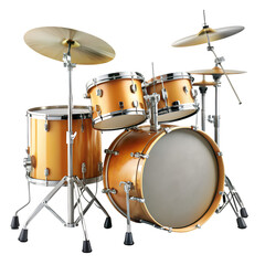 Drums isolated on transparent background 