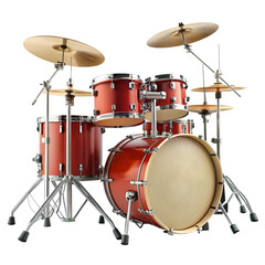 Drums isolated on transparent background 