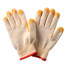 Gloves isolated on transparent background 