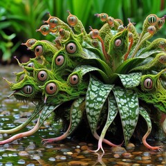 Plants resemble animals for camouflage