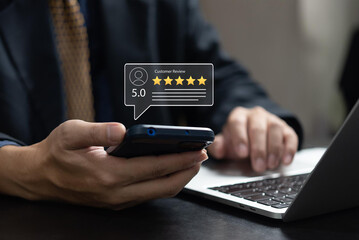 Customer Review and Feedback Rating on Smartphone. A User Centric Perspective in Digital Business and Online Services