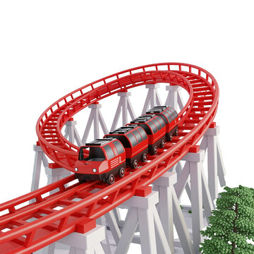 "Roller Coaster Train" Images – Browse 673 Stock Photos, Vectors, and ...