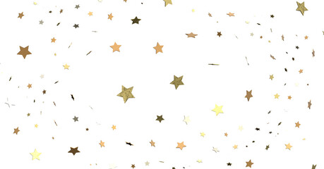 XMAS Stars - stars background, sparkle lights confetti falling. magic shining Flying christmas stars on night