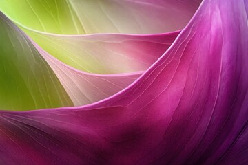 Fototapeta premium Close-up view of vibrant leaf textures and colors.