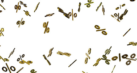 sale digital percent in transparent