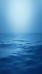 Obraz premium Blue-Water-Waves-Ocean-Background-Serene-Calm-Sea