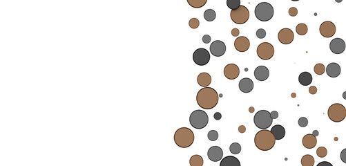 silver confetti explosion festive background