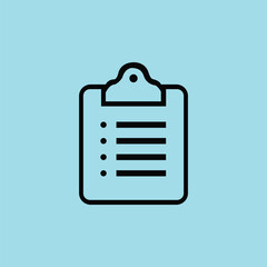  Clipboard with Bullet Points List Icon for Organizing Tasks