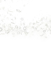 Starry Christmas Cascade: Radiant 3D Illustration Showcasing Falling Holiday Starlight Streams