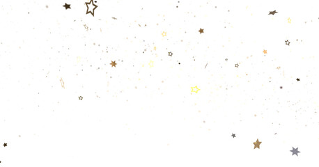 Golden Dreamscapes: Step Into a 3D Rainfall of Gleaming Stars