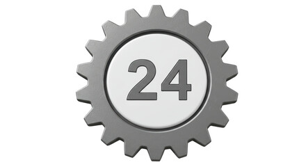 Isolated Gear 24 Hours