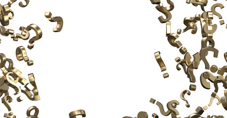 3D render of wide perspective view of ANY QUESTIONS?