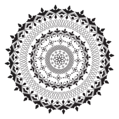 Fotobehang Mandala vector mandala design three  © Mafizur