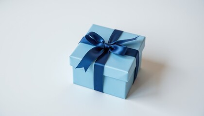 Obraz premium Gift unboxing celebration home photo minimalist top view joyful experience