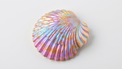 Colorful seashell display coastal beach photo natural environment close-up marine life