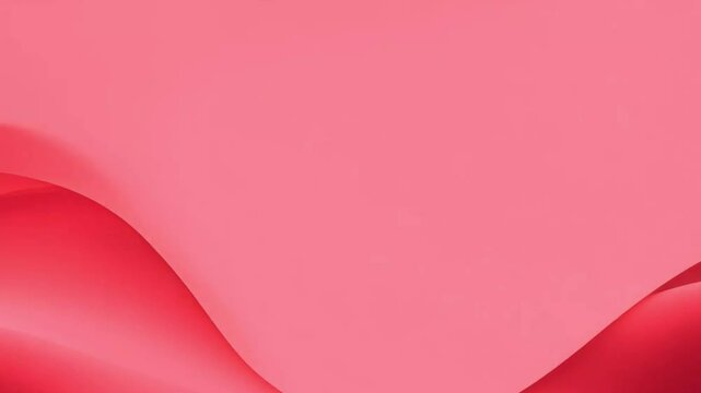 abstract red wave pattern with smooth gradient creating tranquil and serene background