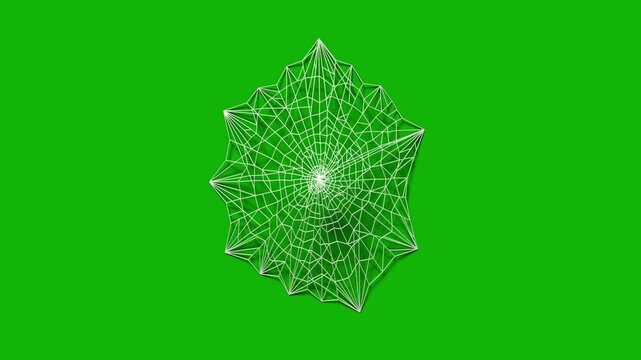 Spider man Web green screen backgrounds 4k, The video element of on a green screen background, Ultra High Definition, 4k video, on a green screen background.
