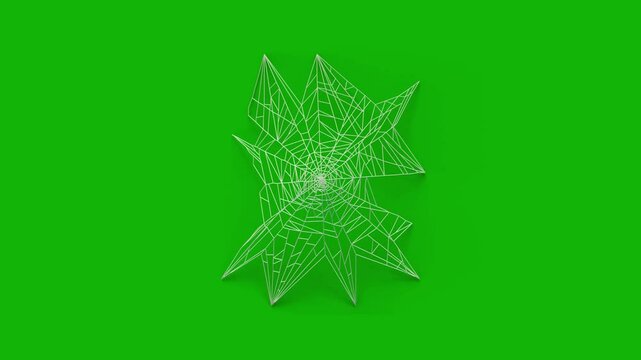 Spider man Web green screen backgrounds 4k, The video element of on a green screen background, Ultra High Definition, 4k video, on a green screen background.