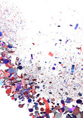 Colorful confetti explosion, ideal for party, festive, and celebratory designs. Download now!