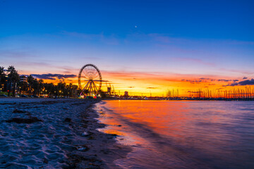 Sunset at Geelong Waterfront, Geelong