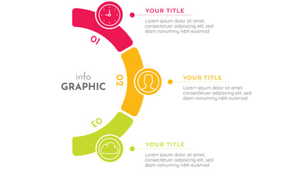 illustration of an infographic featuring tabs and titles, arranged for easy data presentation with a clean and modern layout, perfect for visualizing information and key points 05