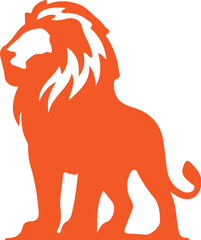  Lion simple icon. Vector ICON all icon Viktor