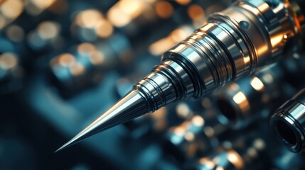 Precision Tool, Factory Close-up, Industrial