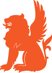  Lion simple icon. Vector ICON all icon Viktor