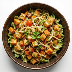 stir fried chicken with vegetables