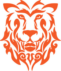  Lion simple icon. Vector ICON all icon Viktor