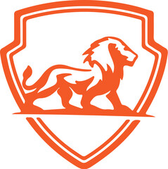  Lion simple icon. Vector ICON all icon Viktor