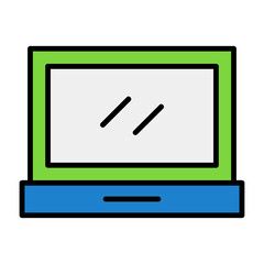Laptop Filled Icon
