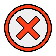 Crossmark Filled Icon