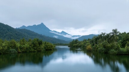best selling stock image of breathtaking nature of Malaysia.