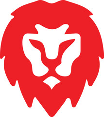 Lion simple icon. Vector ICON all icon Viktor	