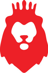 Lion simple icon. Vector ICON all icon Viktor	