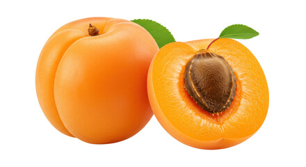Isolated Apricot