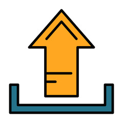 Upload Filled Icon