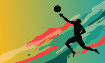 Athlete Day Celebration Background Illustration vector, 
Perfect for promoting sporting events, athlete recognition, fitness campaigns, and motivational sports-related projects