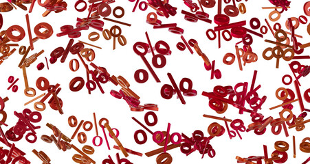 sale digital percentin 3d transparent PNG