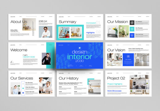 Interior Design Presentation Template