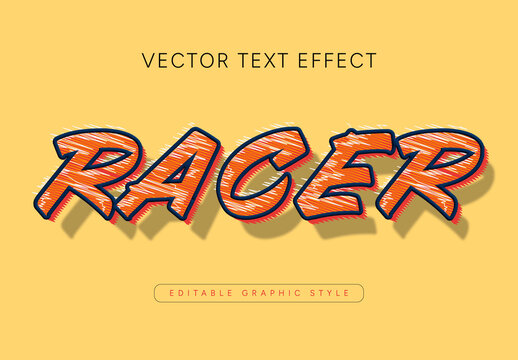 Text Effect Template for Bold Headlines