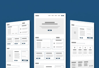 Website Wireframe Design Services for Startup