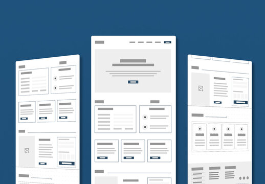 Website Wireframe Design Services for Startup