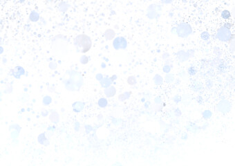 Soft, dreamy background with light blue bubbles on white. Perfect for websites, presentations, or any design needing a s