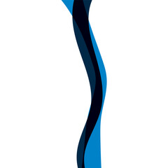Wave Blue Shape