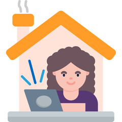 Remote Workforce Icon