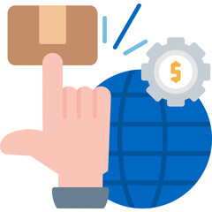 Logistics Outsourcing Icon