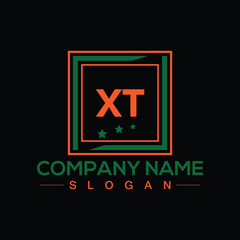 Abstract logo design background template