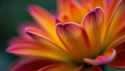 Vibrant Close-Up of a Blooming Flower in Natural Garden
